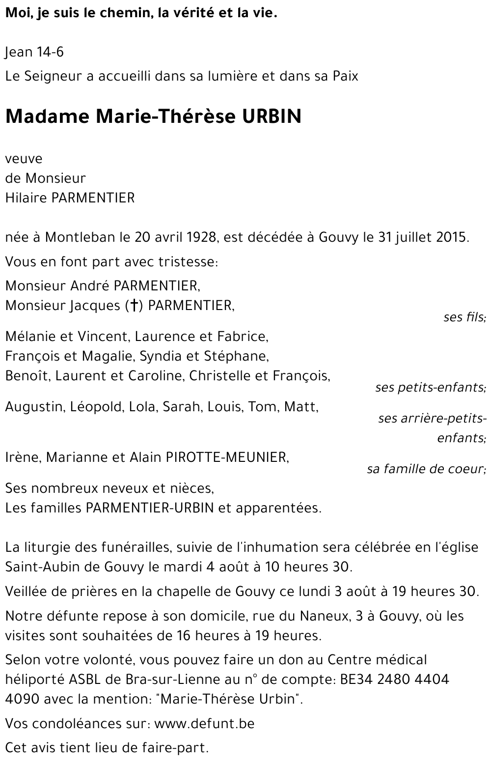 Marie-Thérèse Urbin