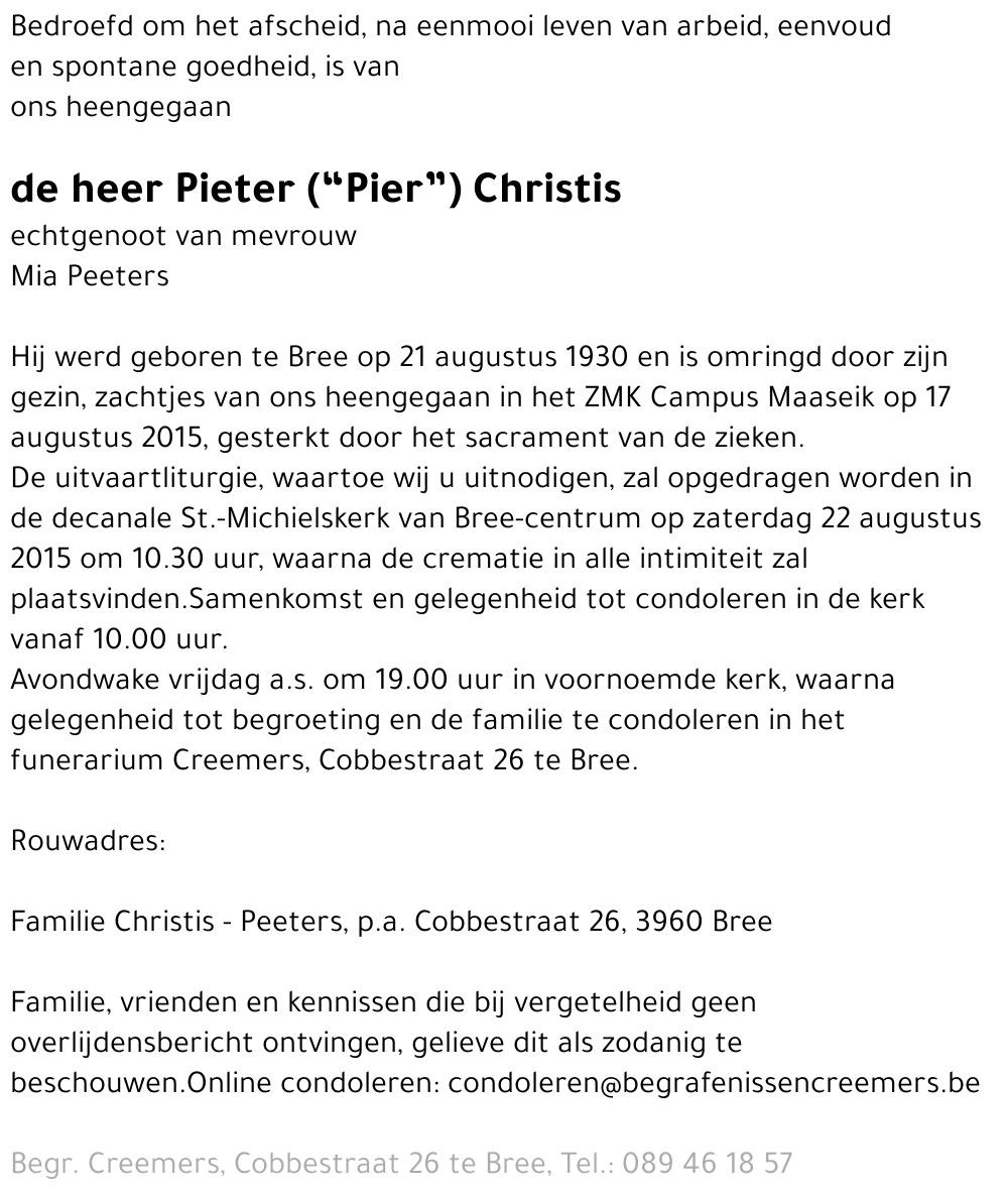 Pieter Christis