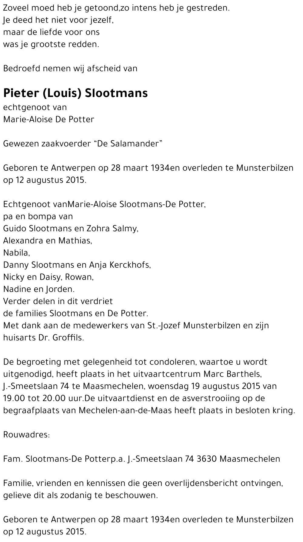 Pieter Slootmans