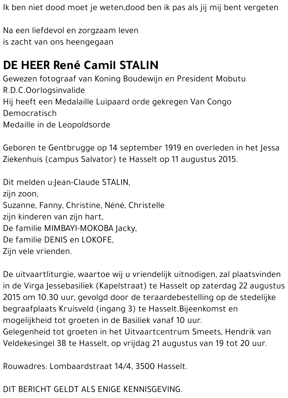 René Camil Stalin