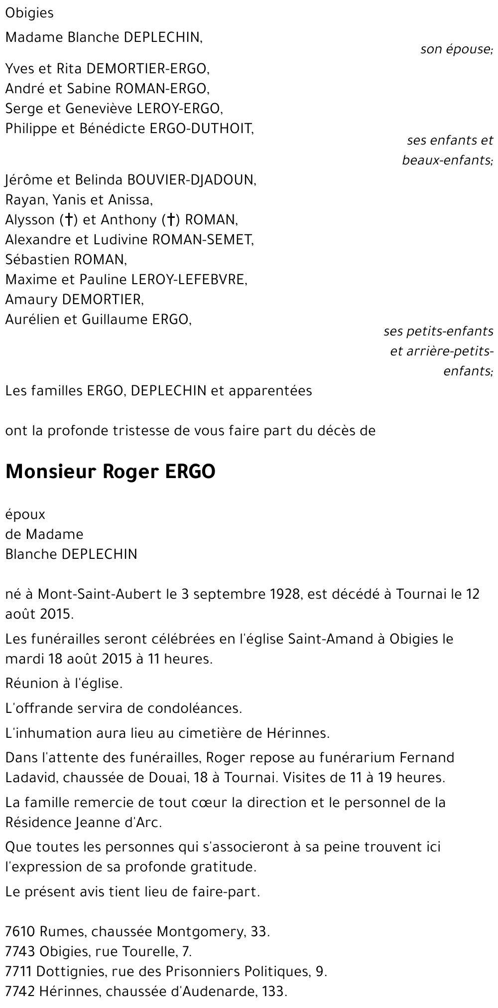 Roger ERGO