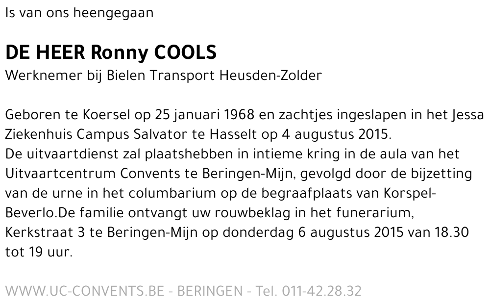 Ronny Cools