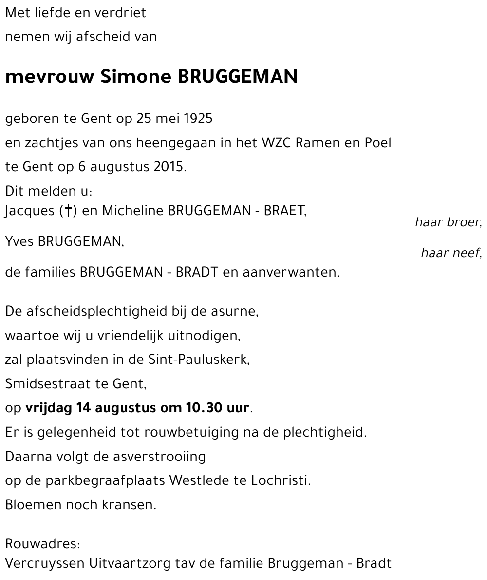Simone Bruggeman