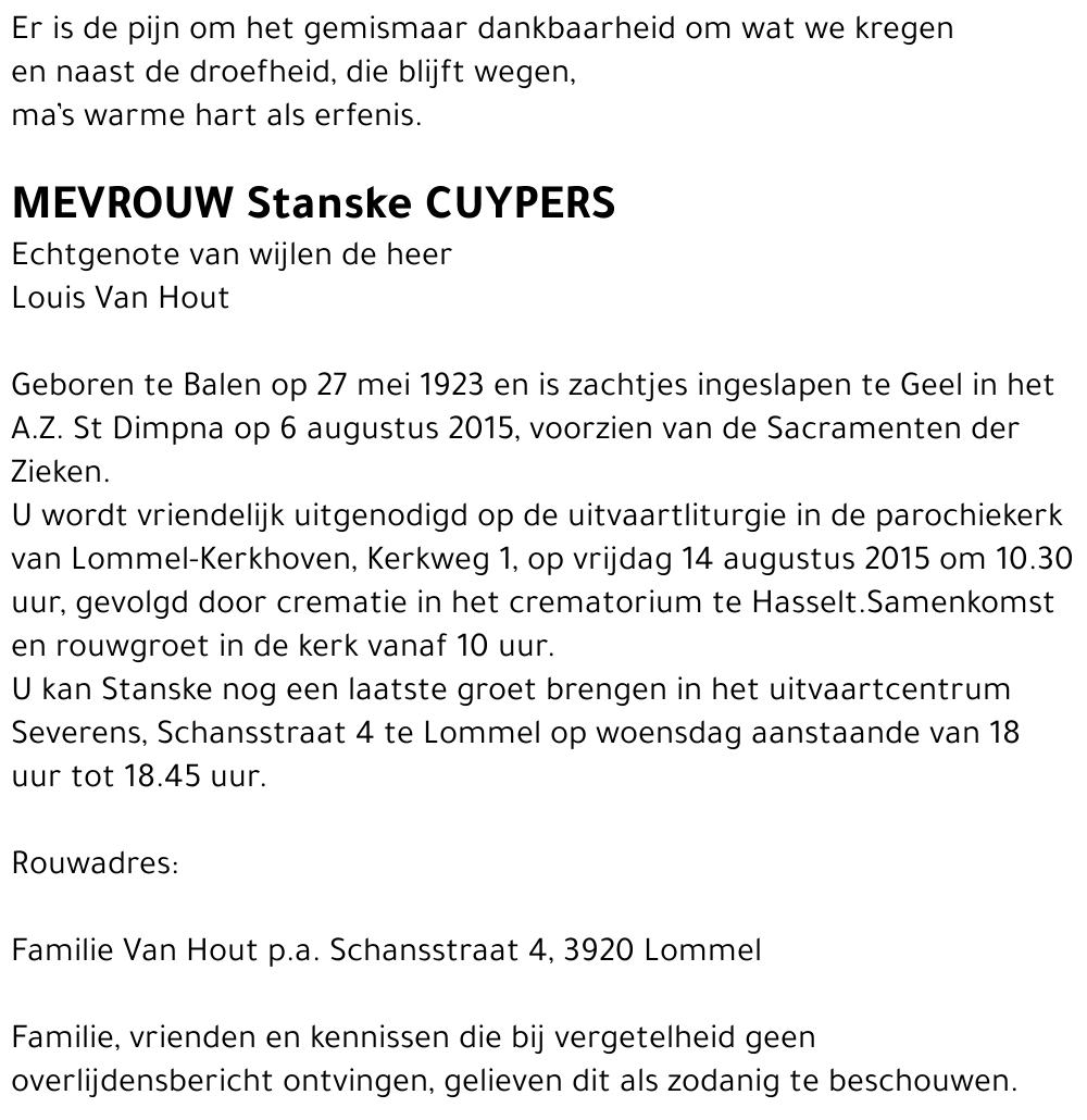 Stanske Cuypers