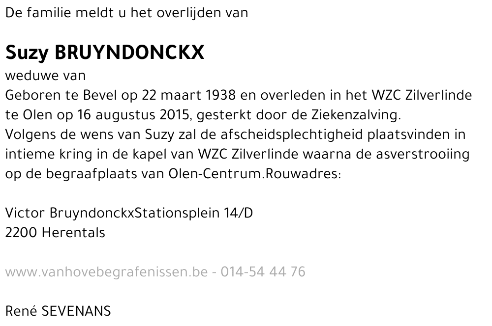 Suzy Bruyndonckx
