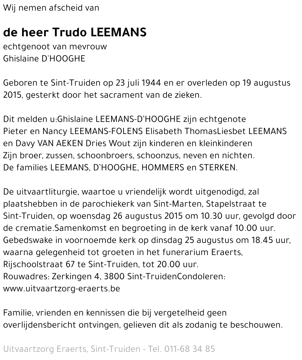 Trudo Leemans