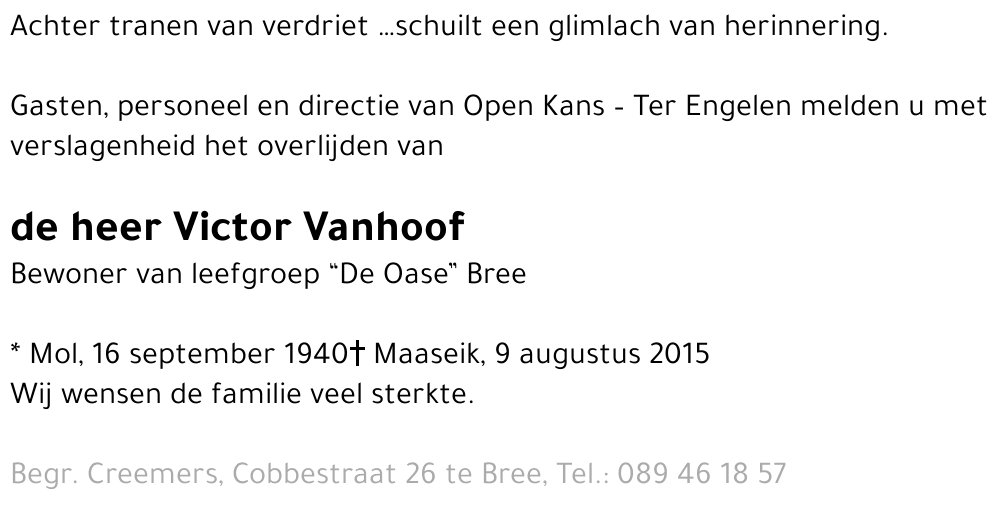 Victor Vanhoof