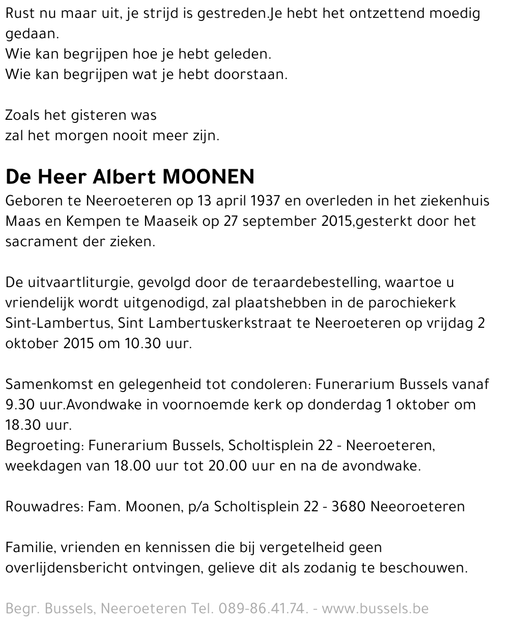 Albert Moonen