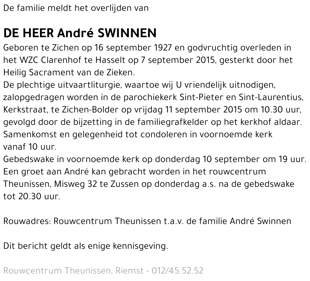 André Swinnen