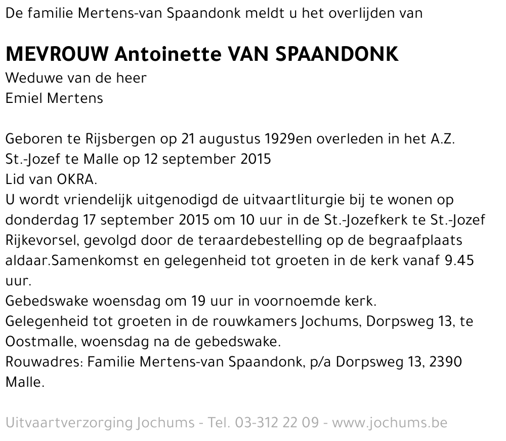 Antoinette van Spaandonk