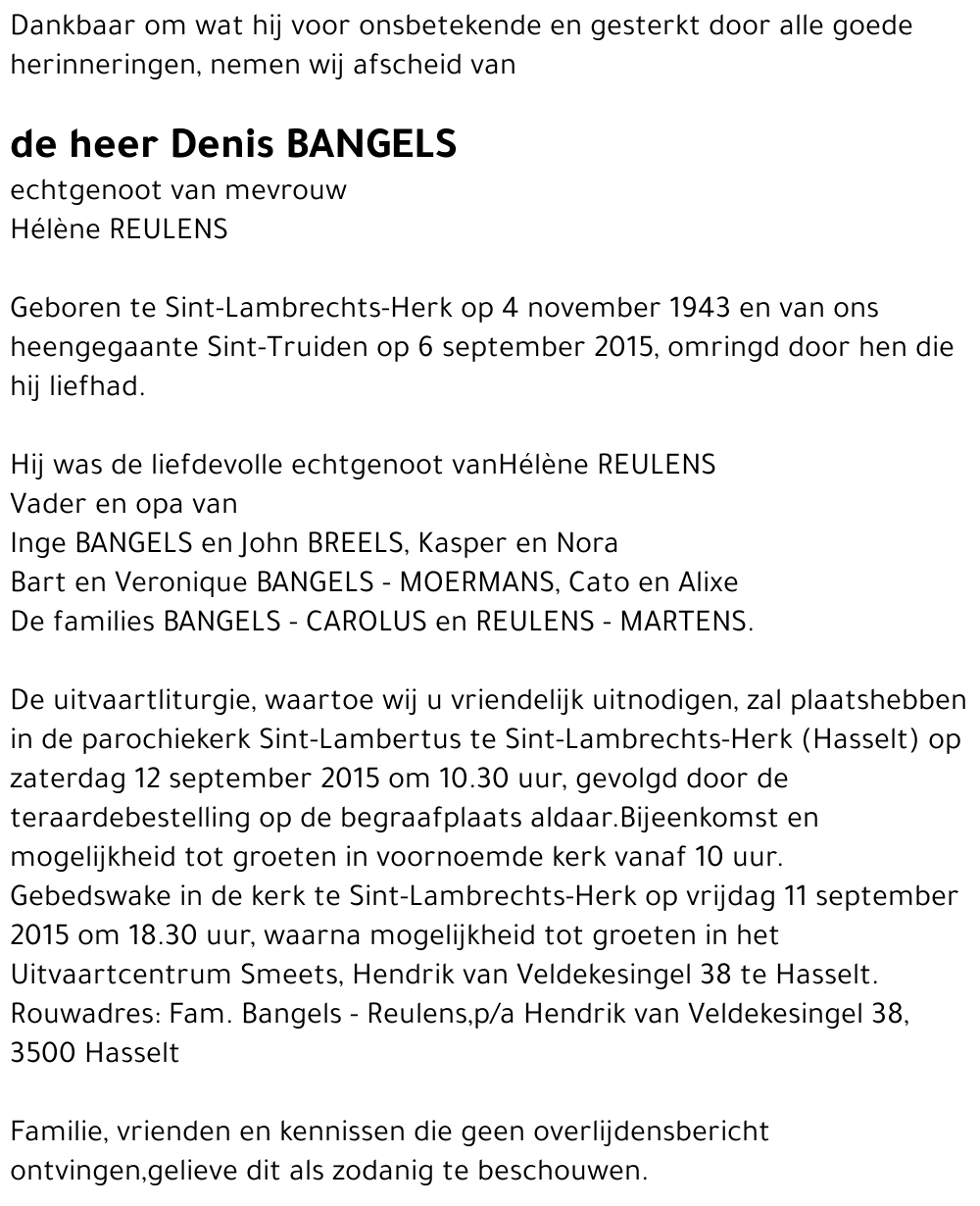 Denis Bangels