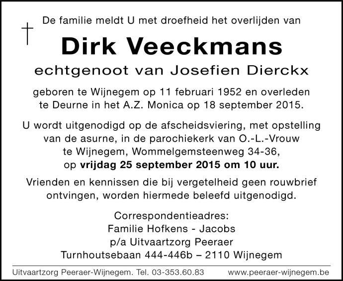 Dirk Veeckmans