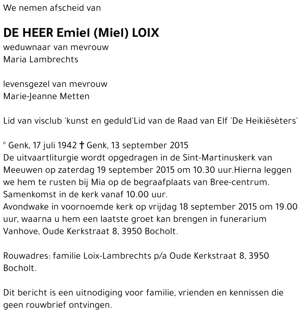 Emiel Loix