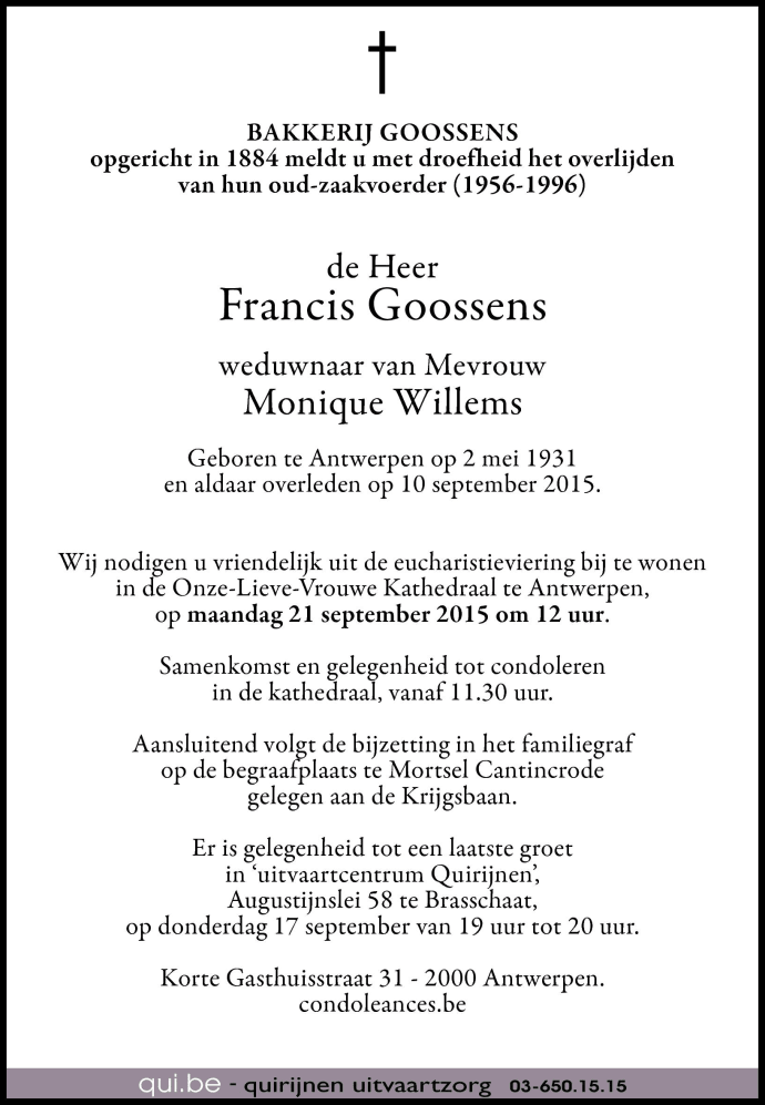 Francis Goossens