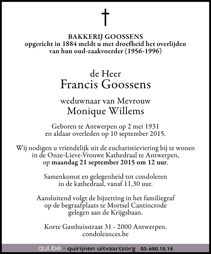 Francis Goossens