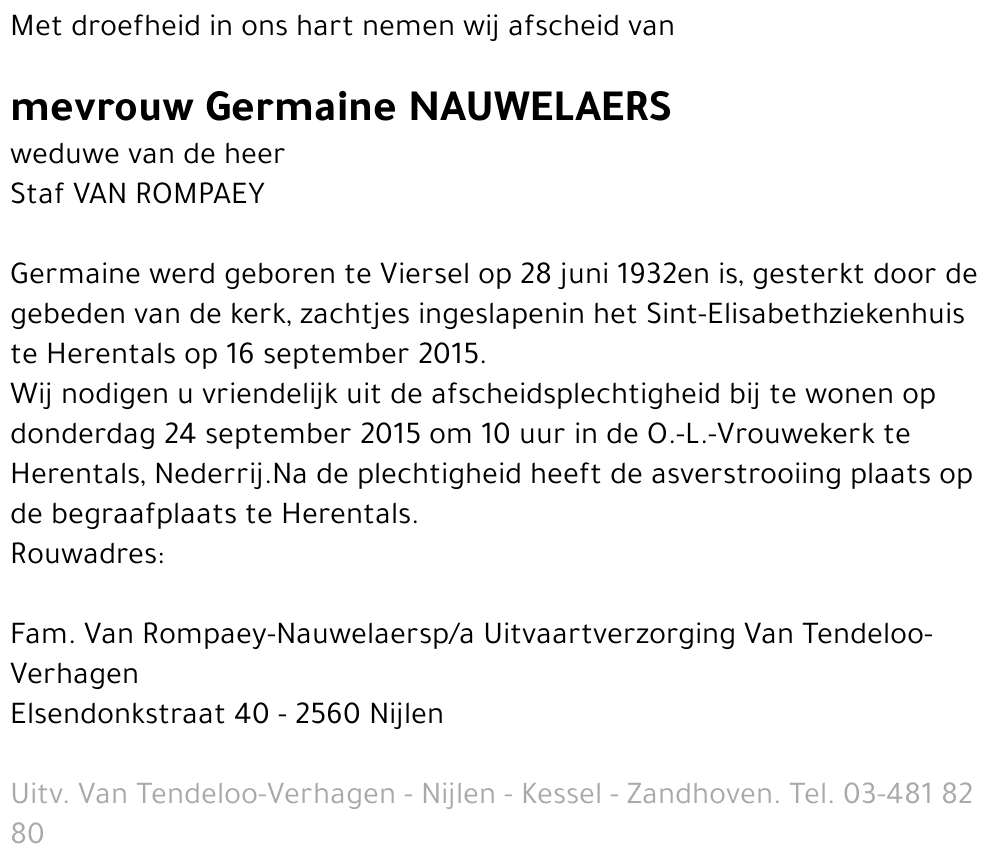 Germaine Nauwelaers