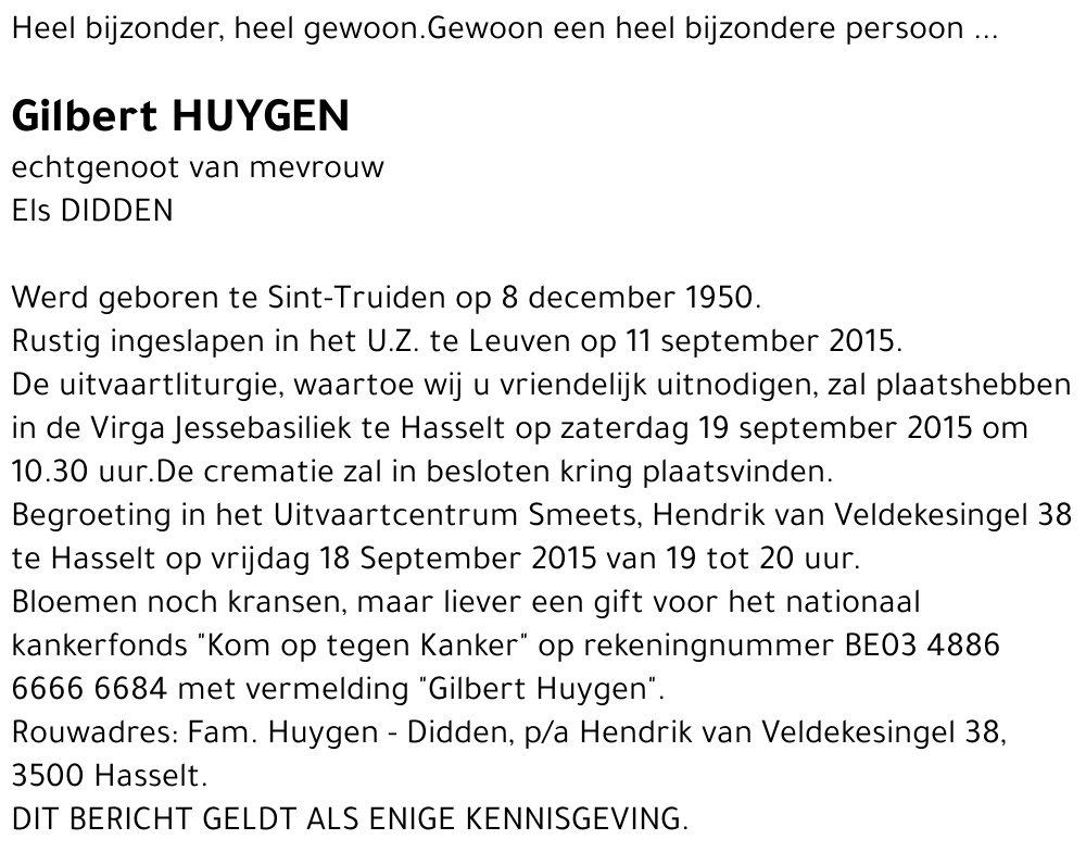 Gilbert HUYGEN