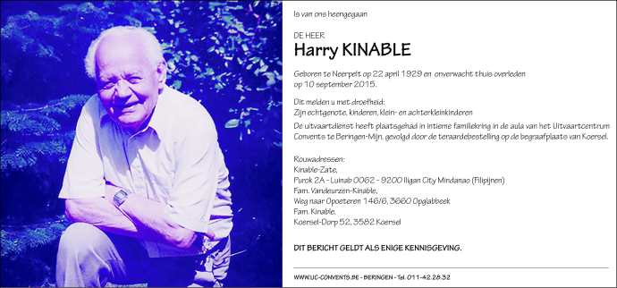 Harry Kinable