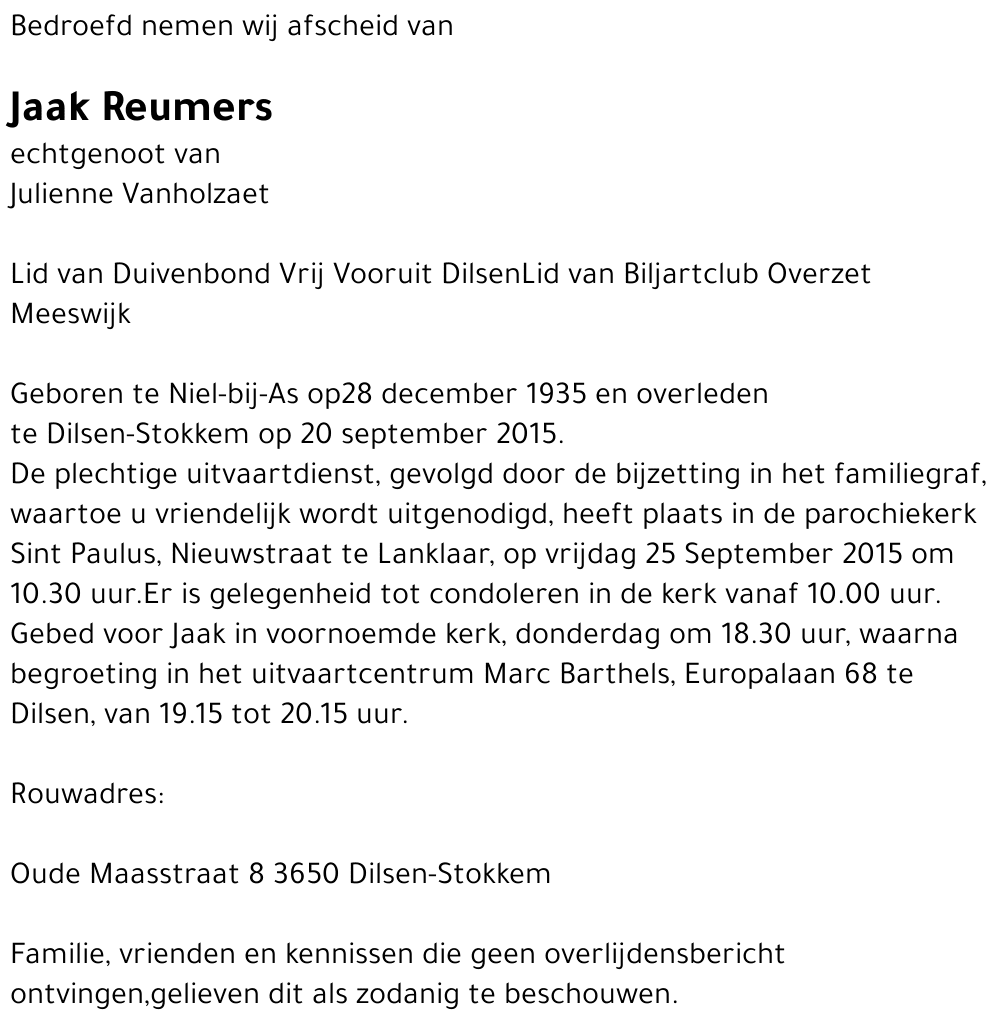 Jaak Reumers