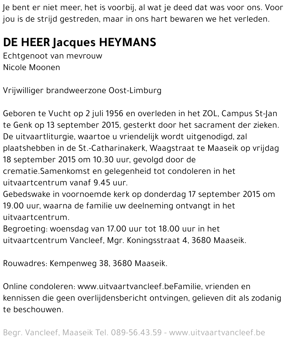 Jacques Heymans