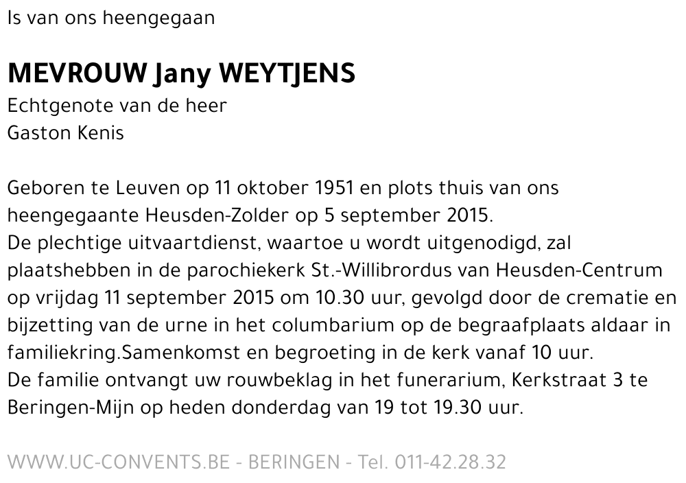 Jany Weytjens