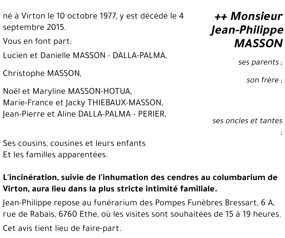 Jean-Philippe MASSON 