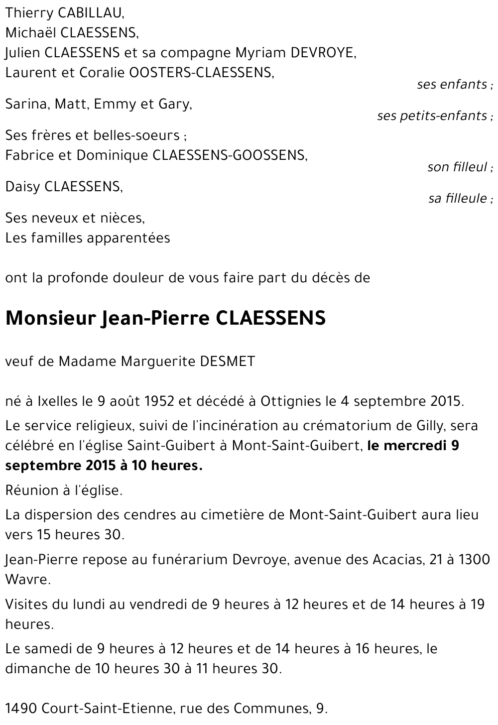 Jean-Pierre Claessens