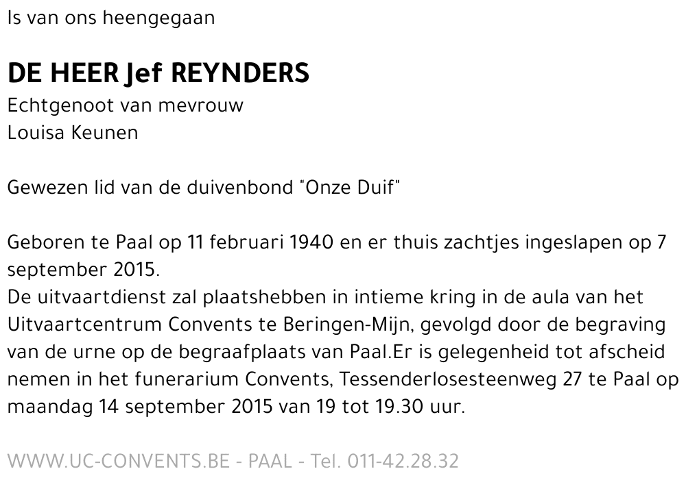 Jef Reynders