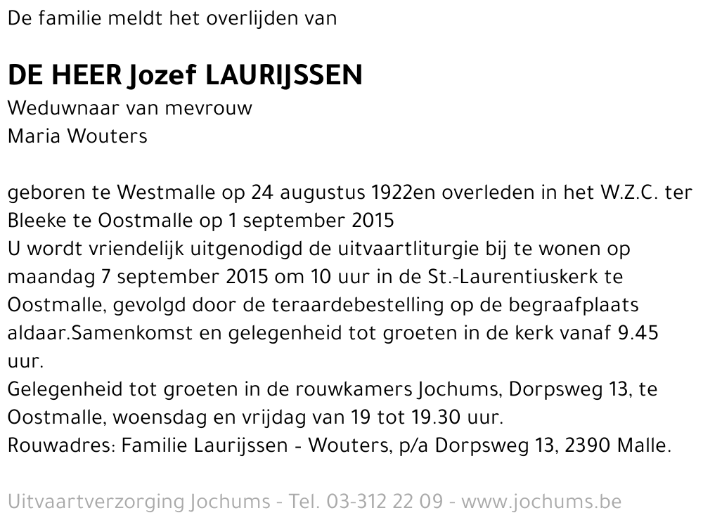 Jozef Laurijssen