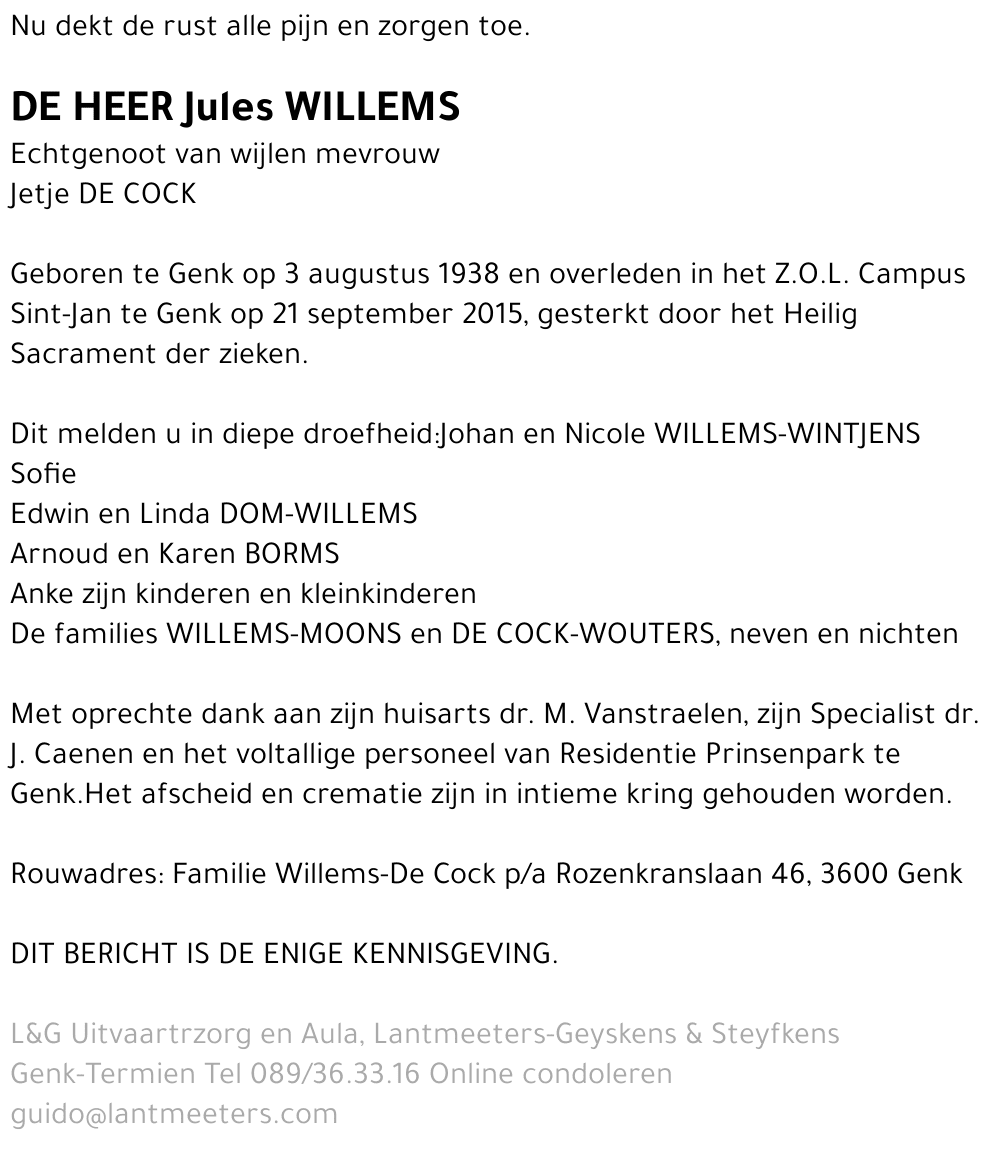 Jules WILLEMS