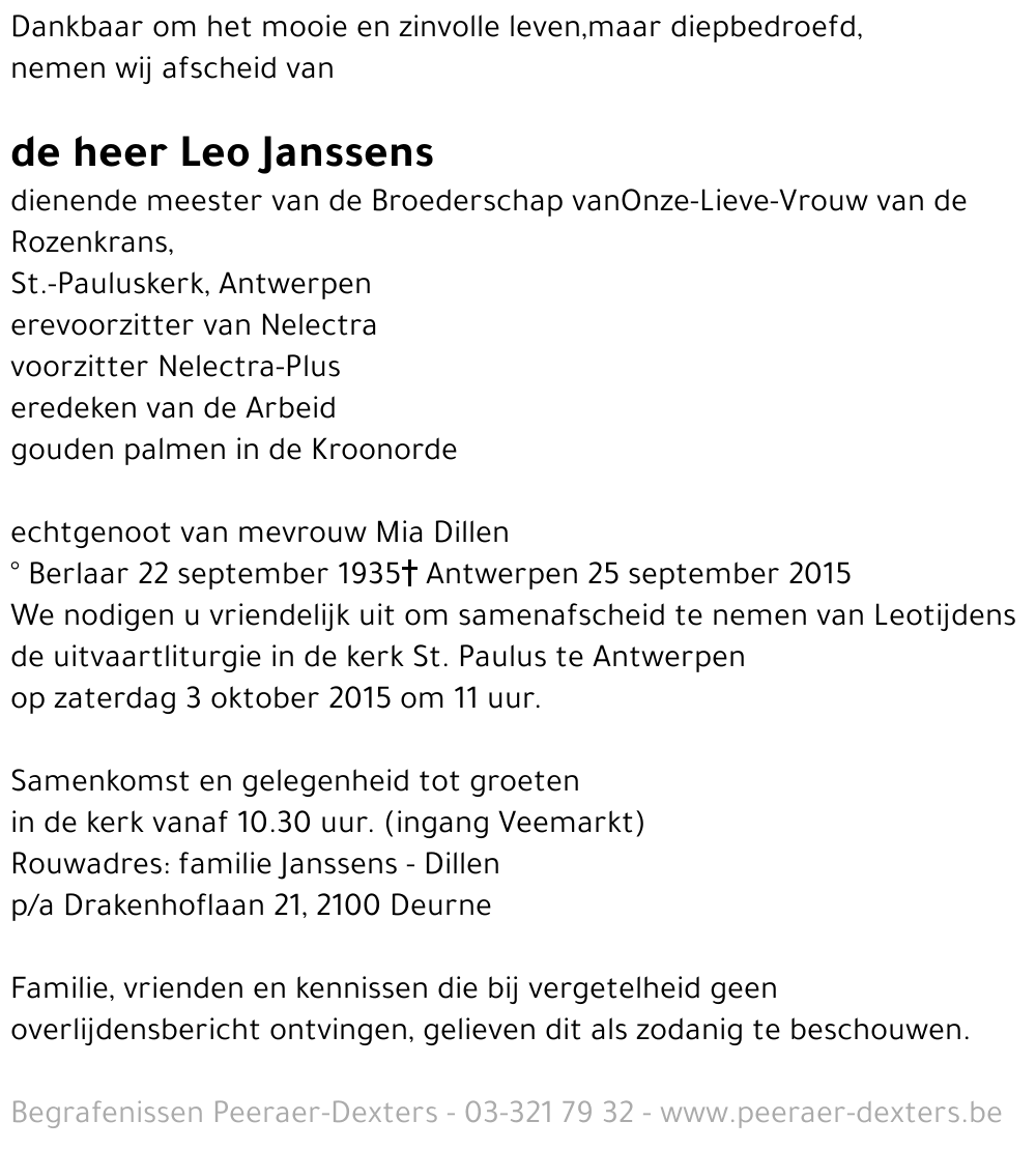 Leo Janssens