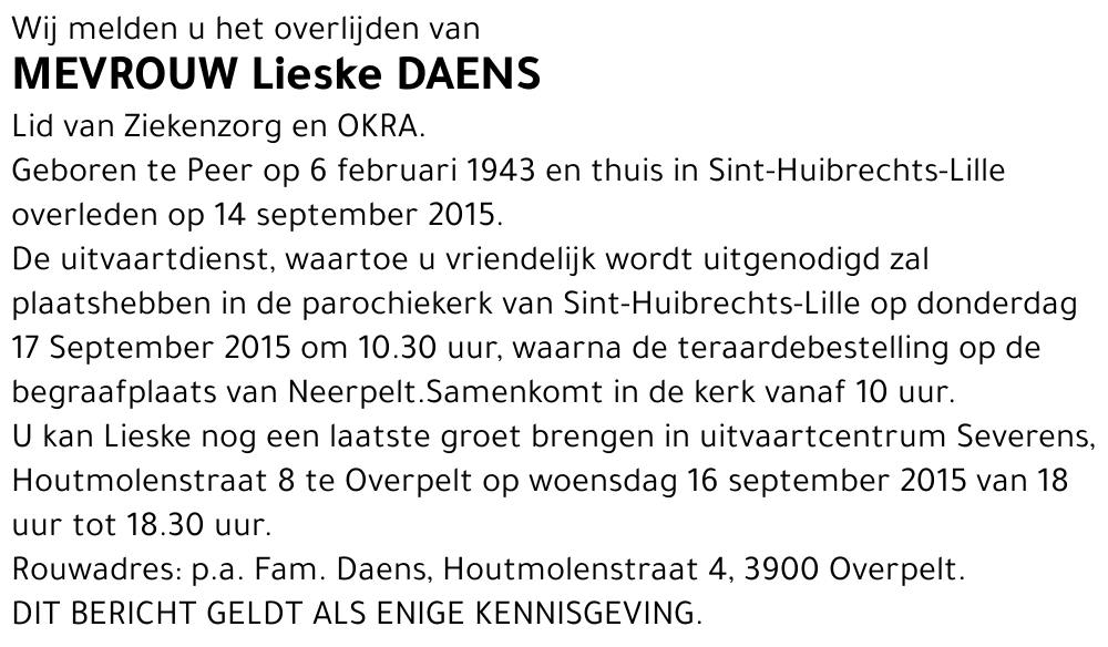 Lieske Daens