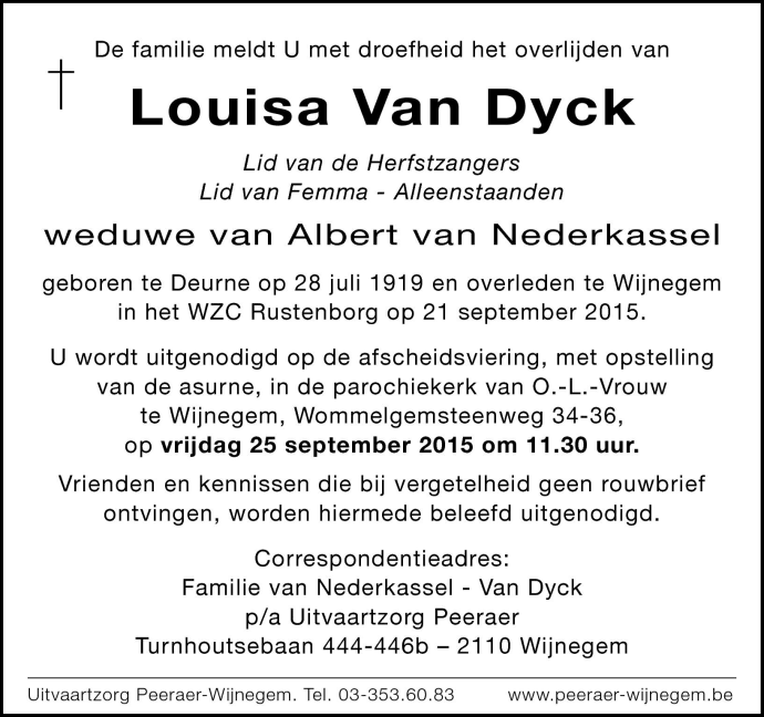 Louisa Van Dyck