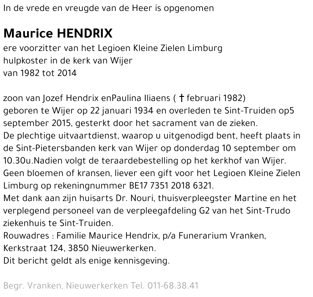 Maurice Hendrix