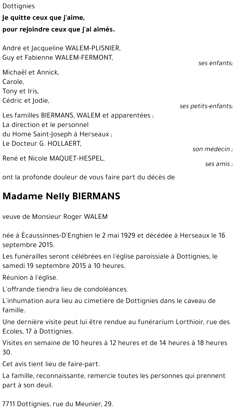 Nelly BIERMANS