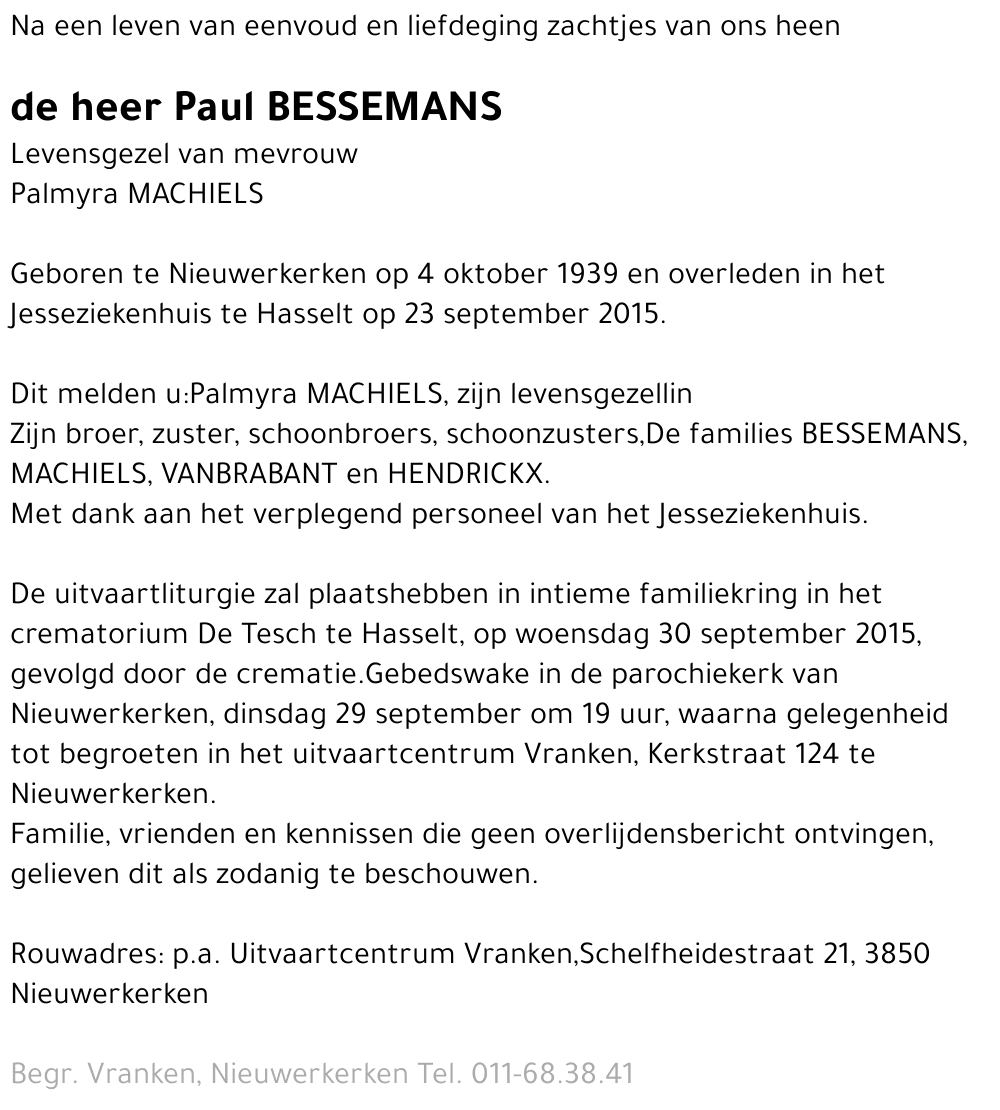 Paul Bessemans