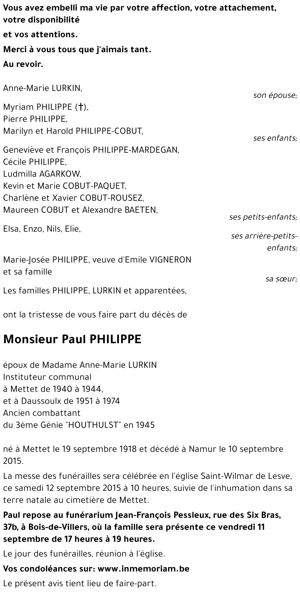 Paul PHILIPPE