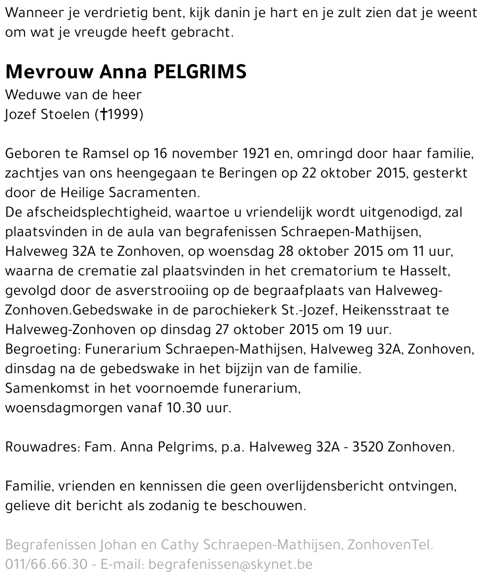 Anna Pelgrims