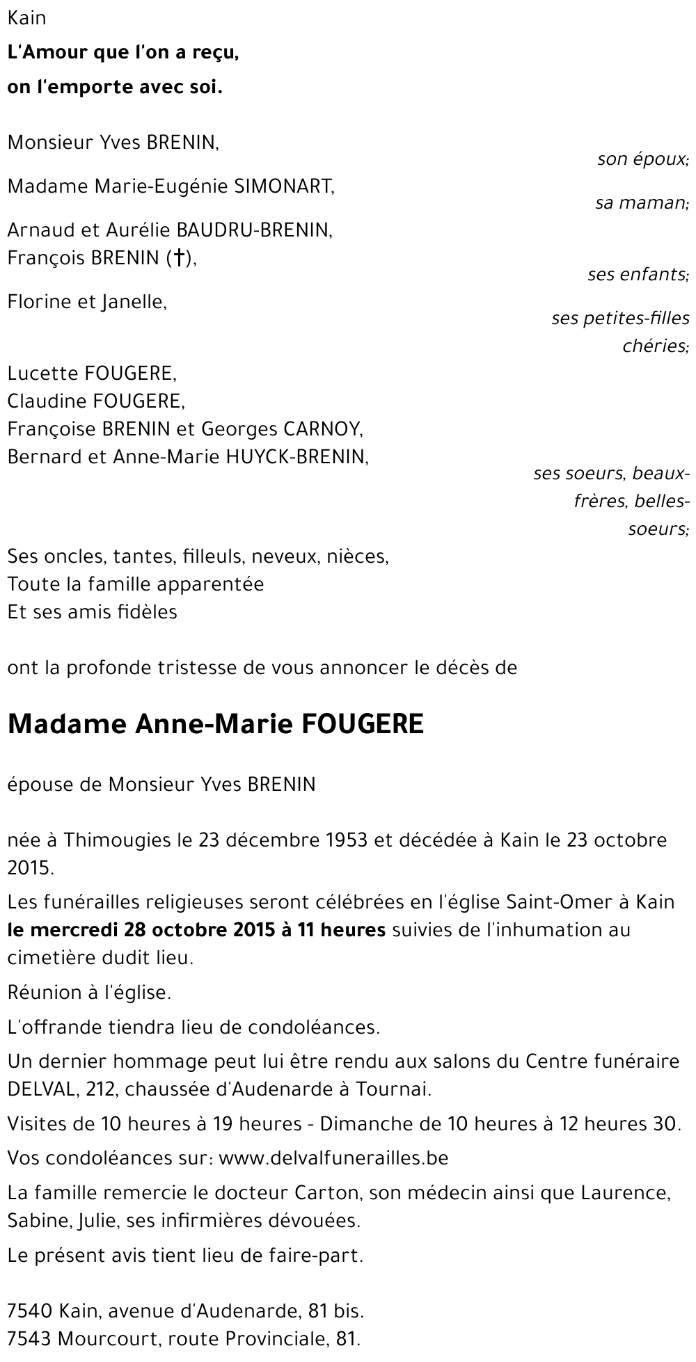 Anne-Marie FOUGERE