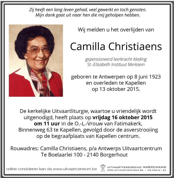 Camilla Christiaens