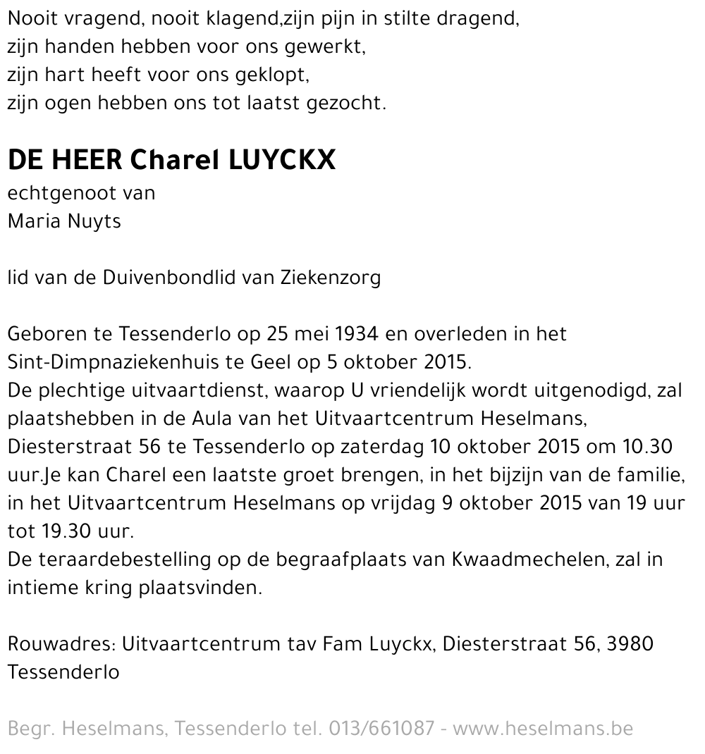 Charel Luyckx