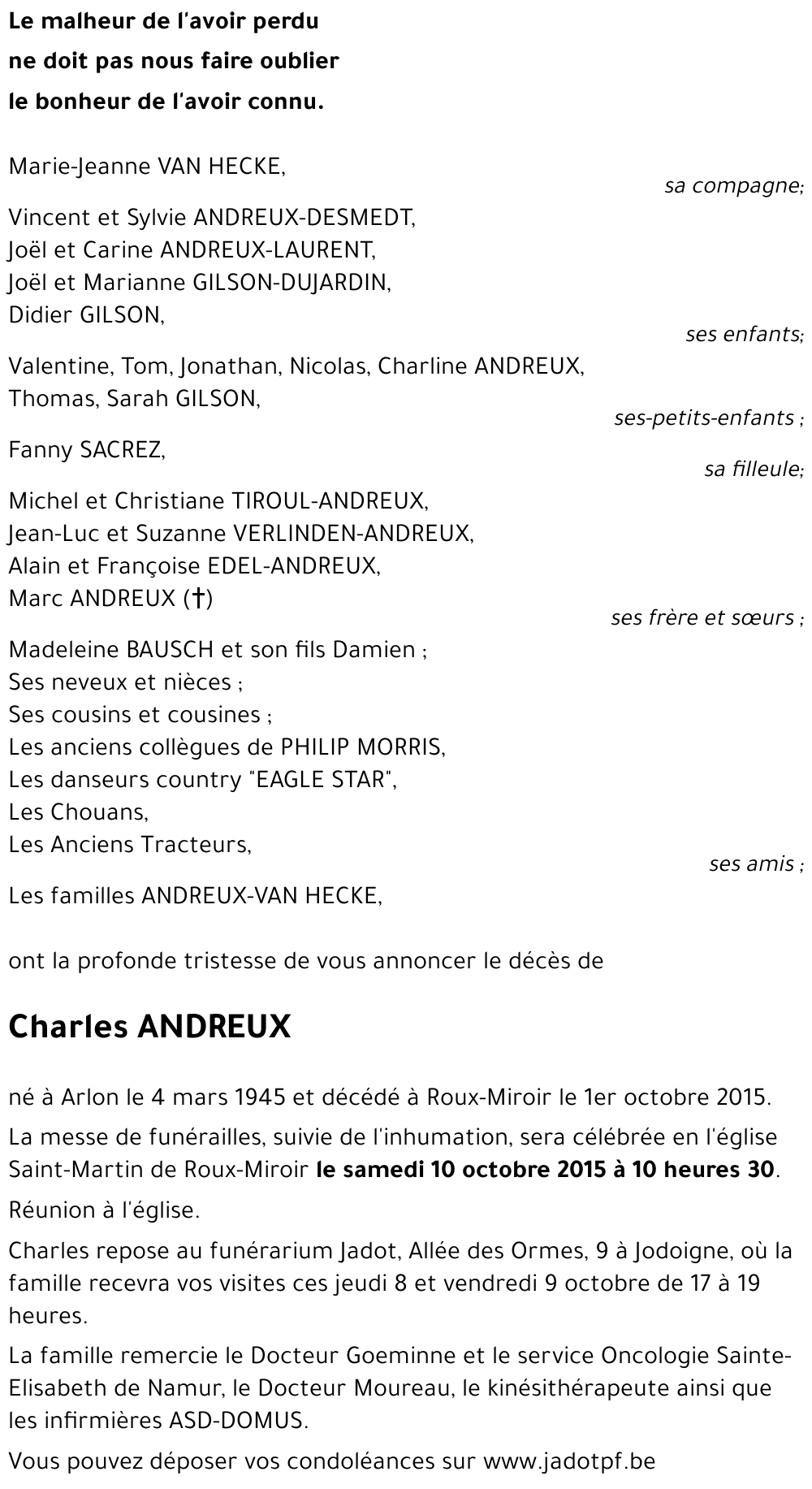 Charles ANDREUX