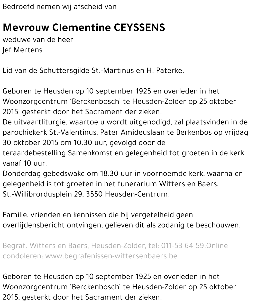 Clementine Ceyssens