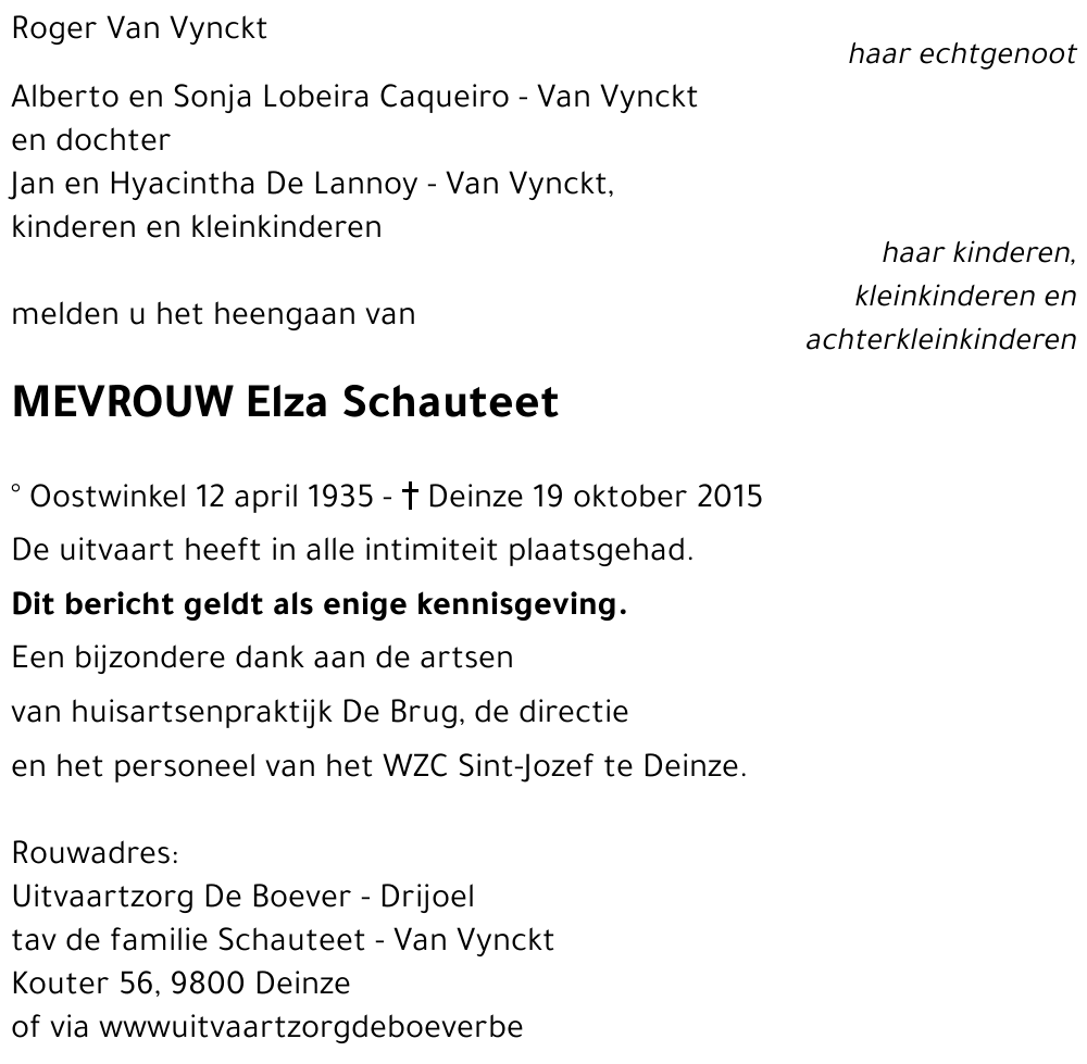 Elza Schauteet