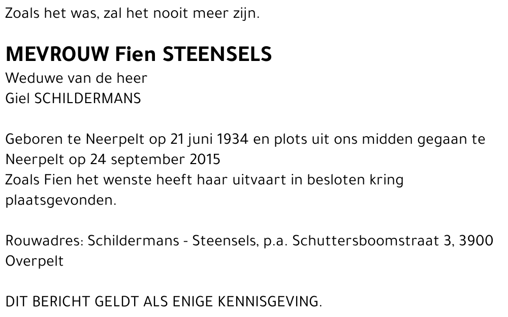Fien Steensels