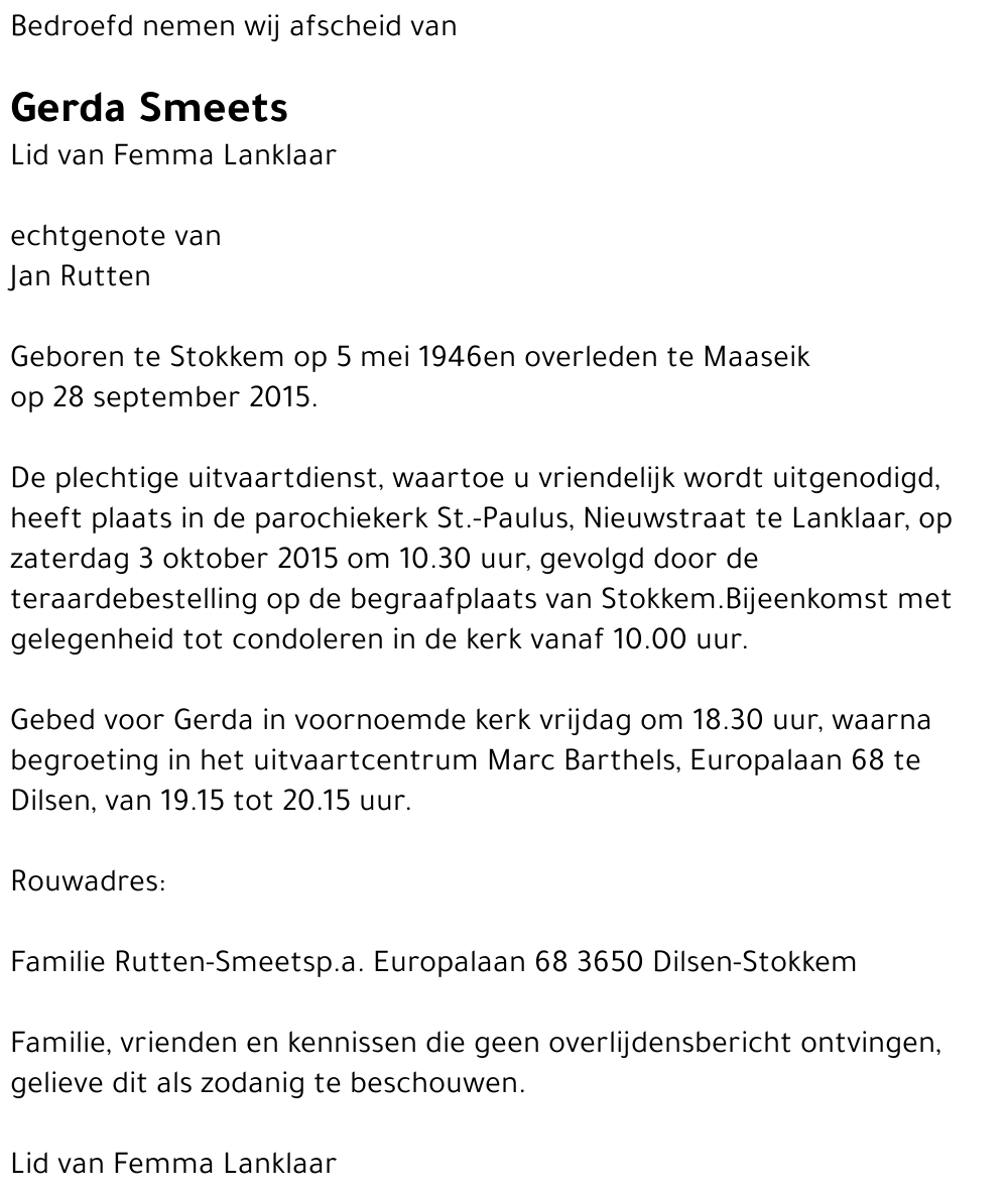 Gerda Smeets