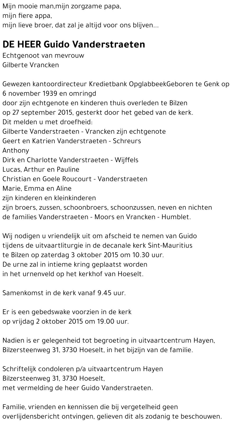 Guido Vanderstraeten