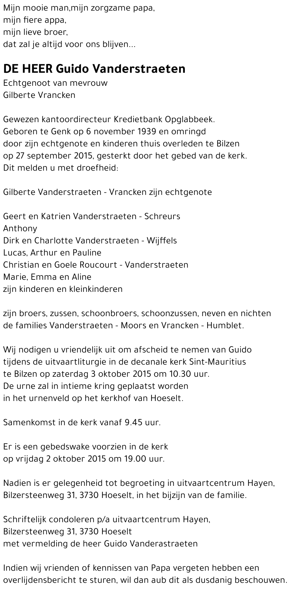 Guido Vanderstraeten