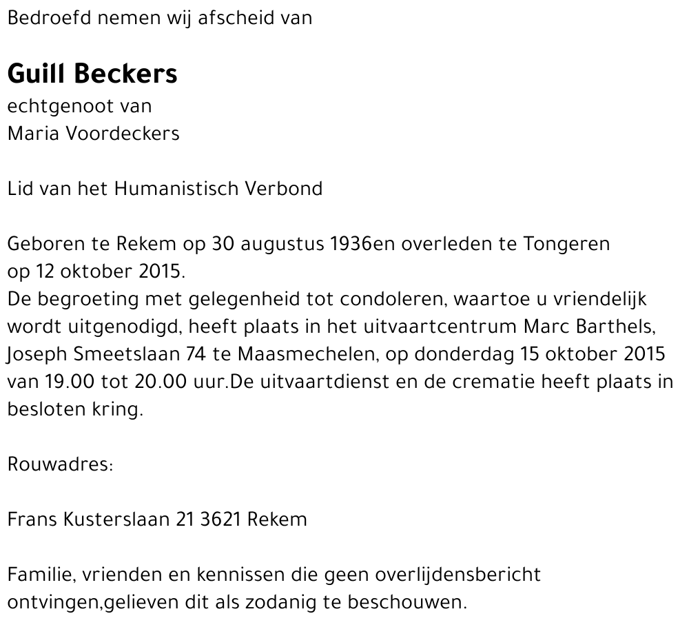 Guill Beckers