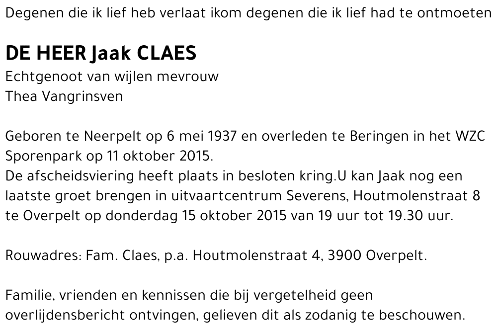 Jaak Claes